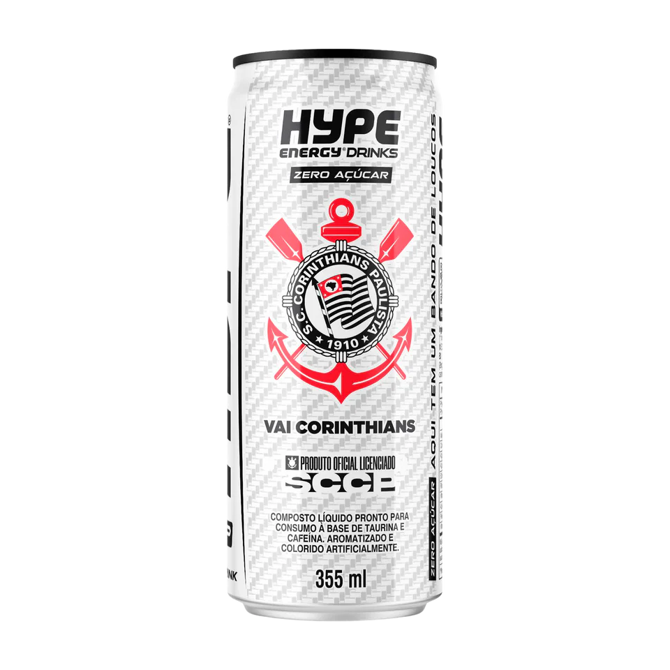 Kit c/6 Unidades -  2 Hype Corinthians Zero + 2 Hype Original Corinthians + 2 Hype Buzz